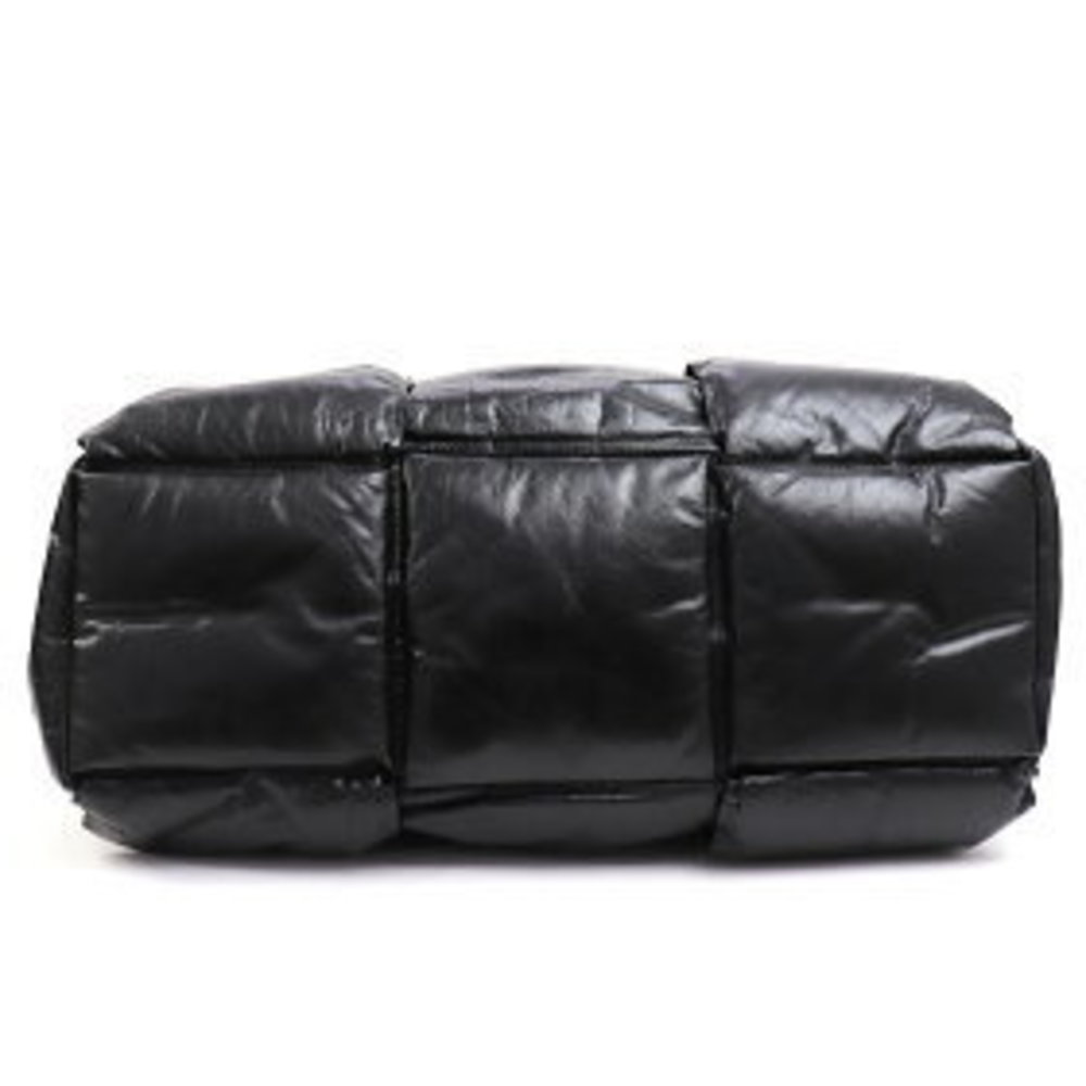 Bottega Veneta Intrecciato Squash Tote Black Handbag Maxi Cassette - Picture 6 of 12